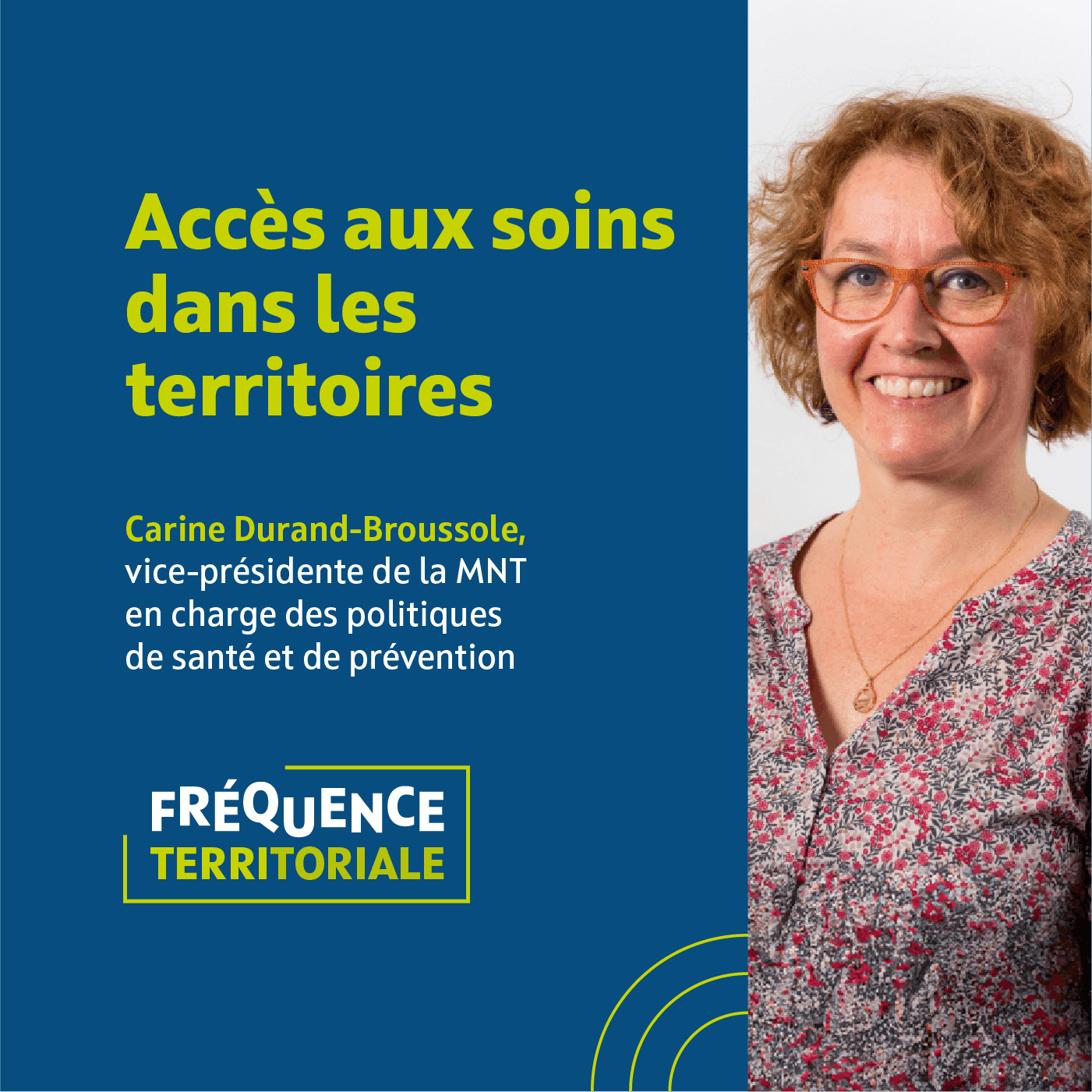 Podcast Fréquence Territoriale MNT avec Carine Durand Broussole