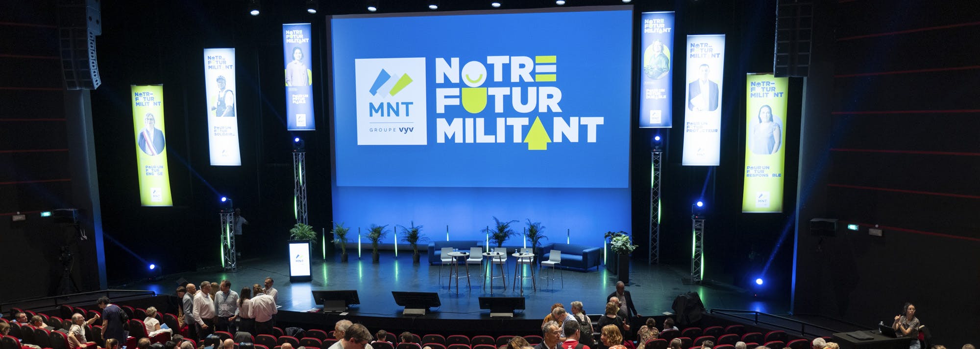 Salle de l'AG MNT 2025 à Poitiers
