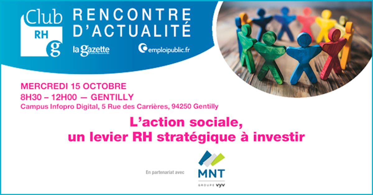 Club RH, l'action sociale, un levier RH stratégique à investir
