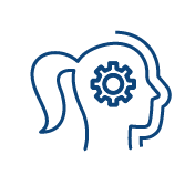 Picto rouage dans la tête