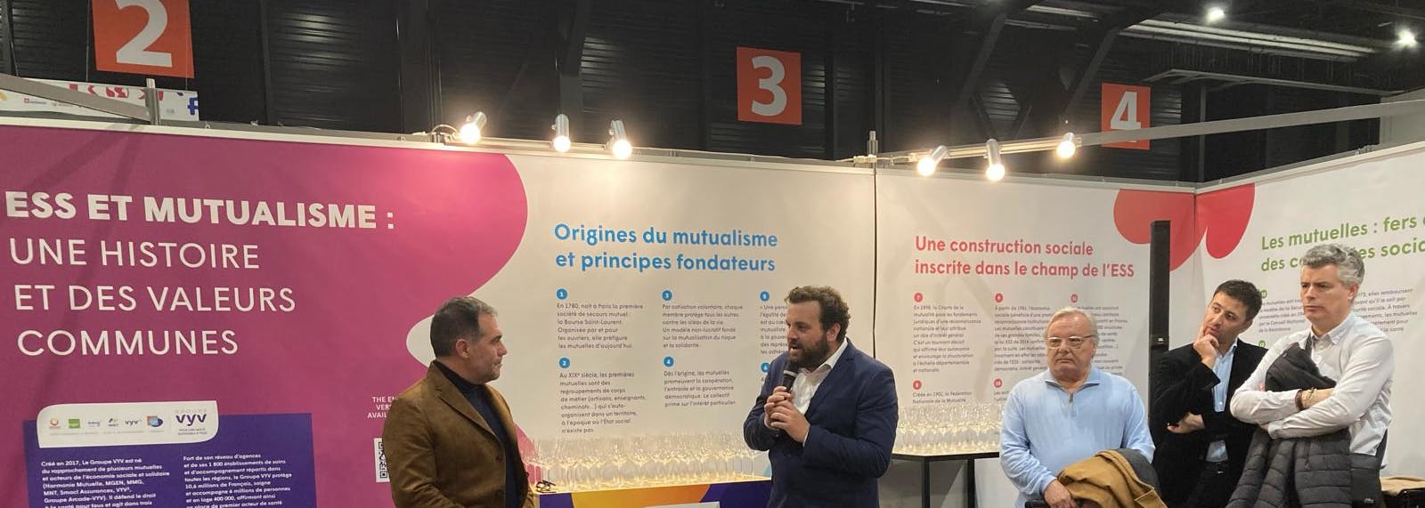 Stand VYV au forum de l'ESS 2025