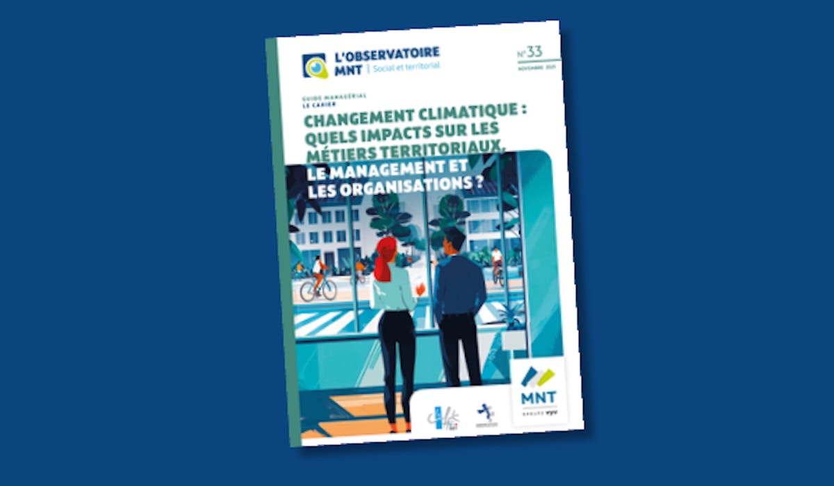 Couverture de l'étude 33 de l'Observatoire MNT sur fond bleu