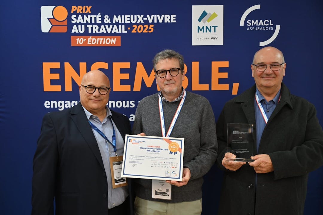 Remise du PSMT organisation et intégration par le travail au SMCL 2025