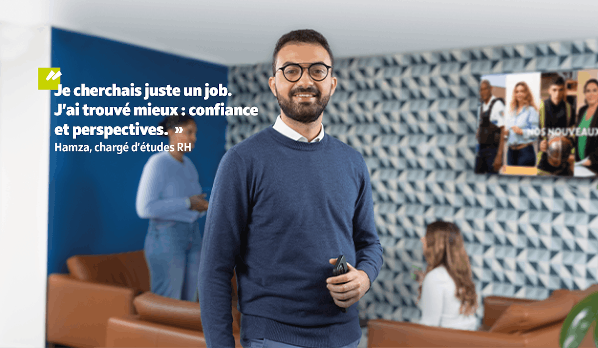 Hamza, chargé d'études RH, profil de la marque employeur de la MNT