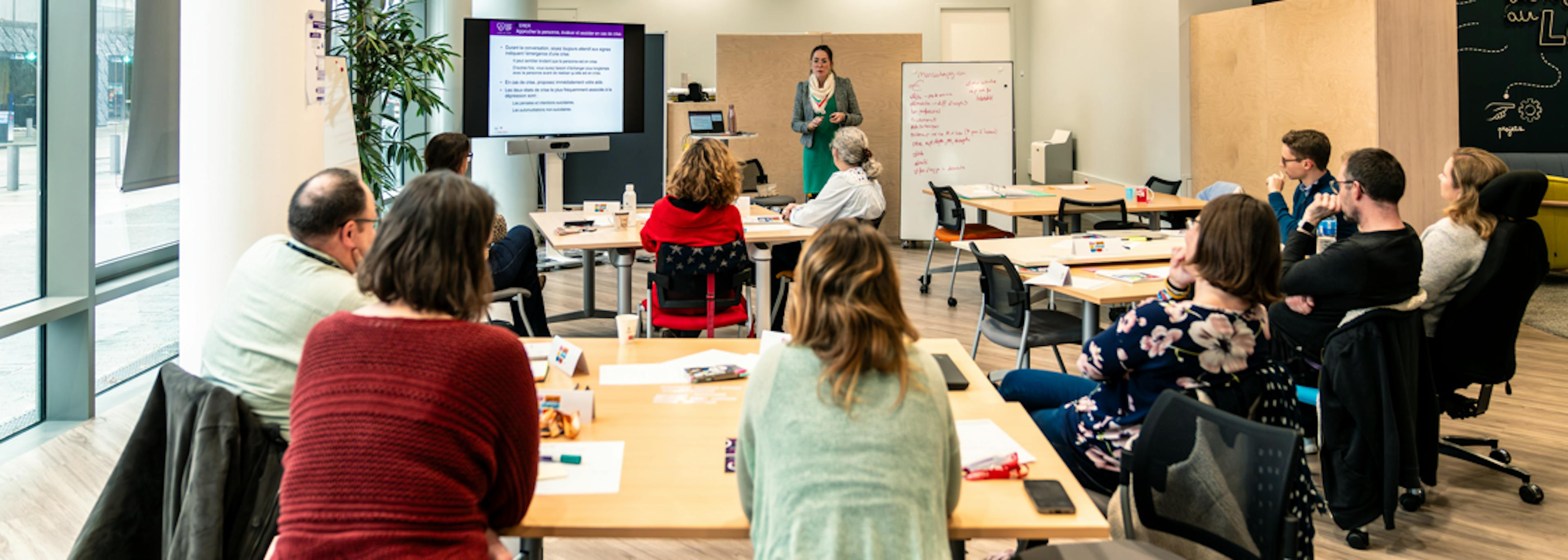 Formation aux premiers secours en santé mentale à la métropole européenne de Lille