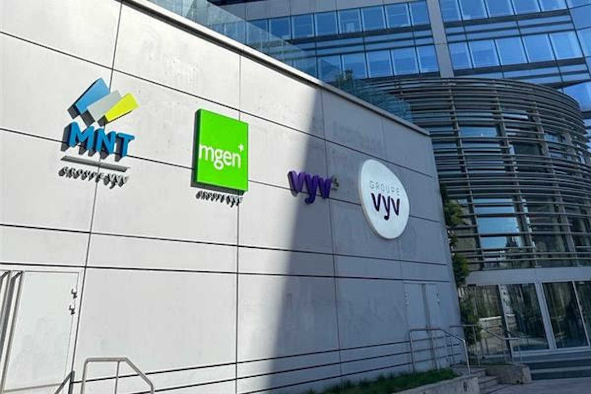 Siège de la MNT, dans l'immeuble Chrysalide à Montparnasse