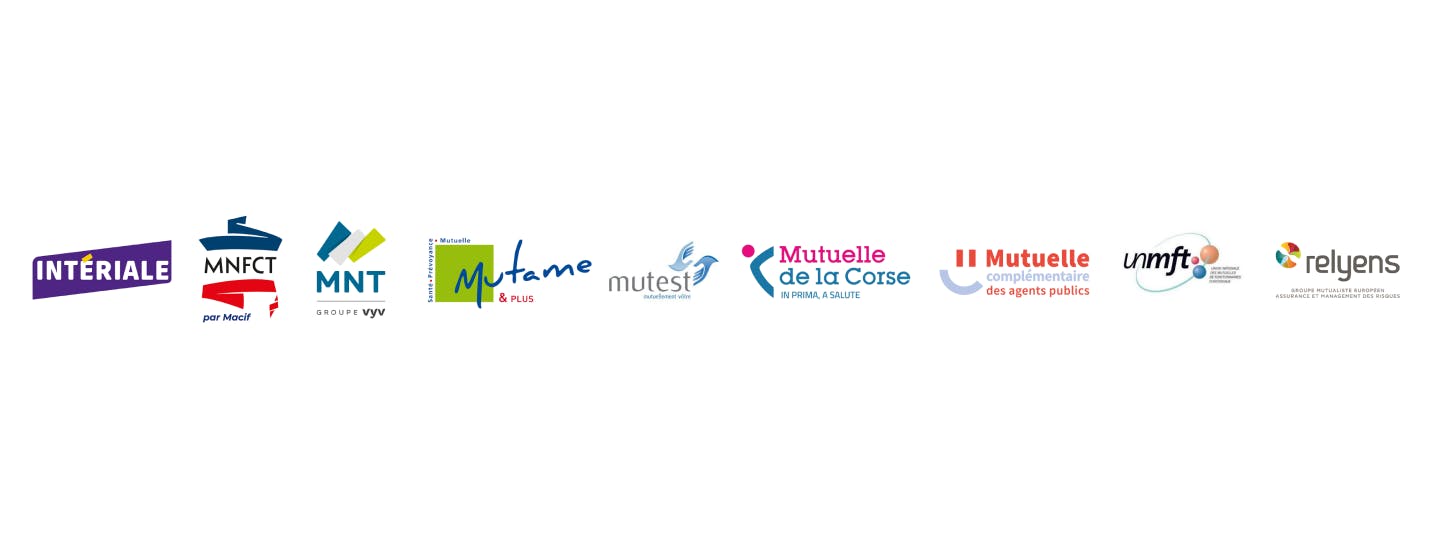 Logos de la Coordination des assureurs mutualistes 2023