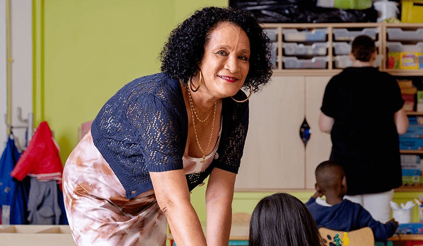 Maryse Michineau, ATSEM à l'école Saint-Exupéry de Sarcelles