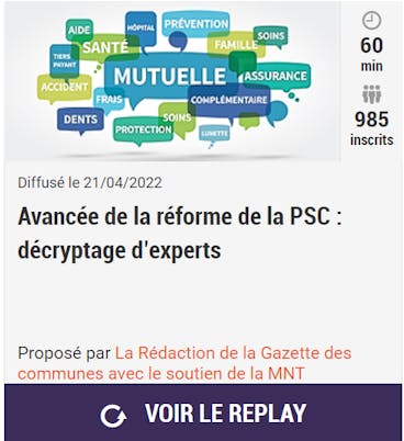 Replay du webinaire La Gazette du 21 avril 2022 sur la PSC