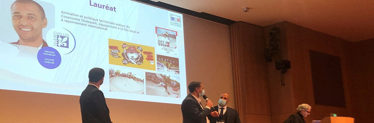Remise du prix Territoires à la Ville de Chelles