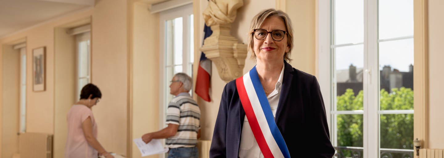 Marielle Chevalier, maire de Vendeuvre-sur-Barse