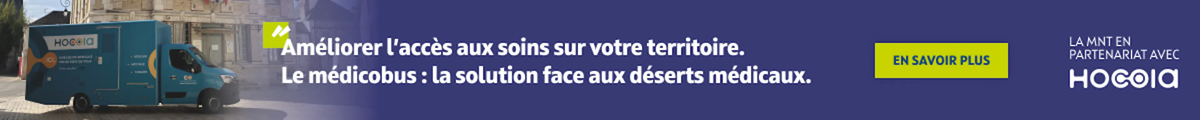 Améliorer l'accès aux soins dans votre territoire. Le Médicobus : la solution face aux déserts médicaux.