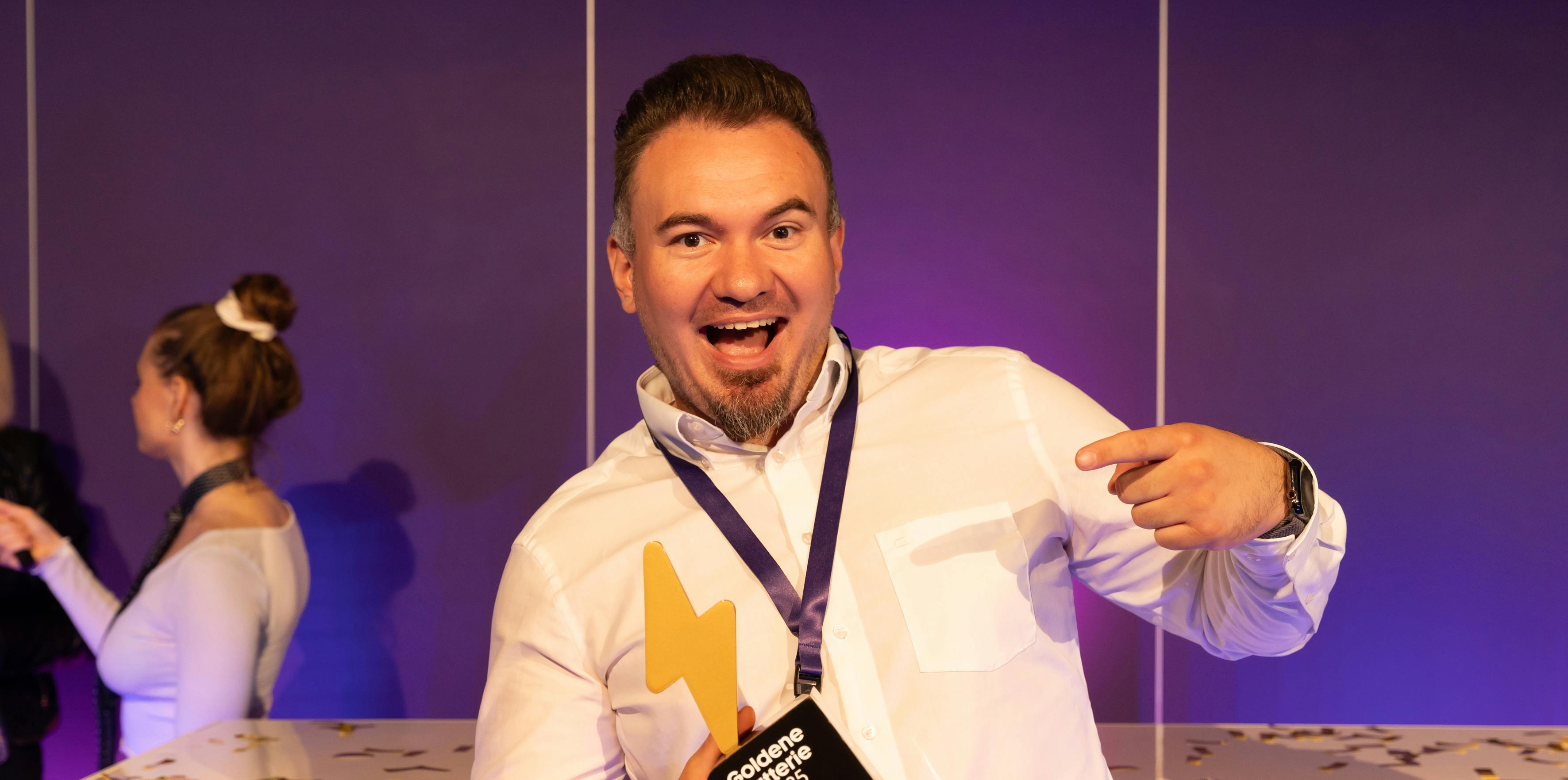 Goldenen Batterie Gewinner: Florian Ziegler