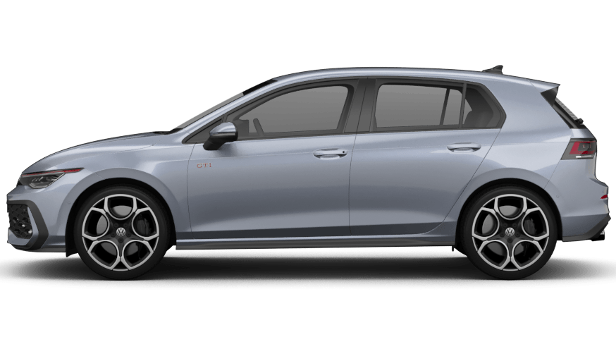 VW Golf 8 GTI in Hellgrau