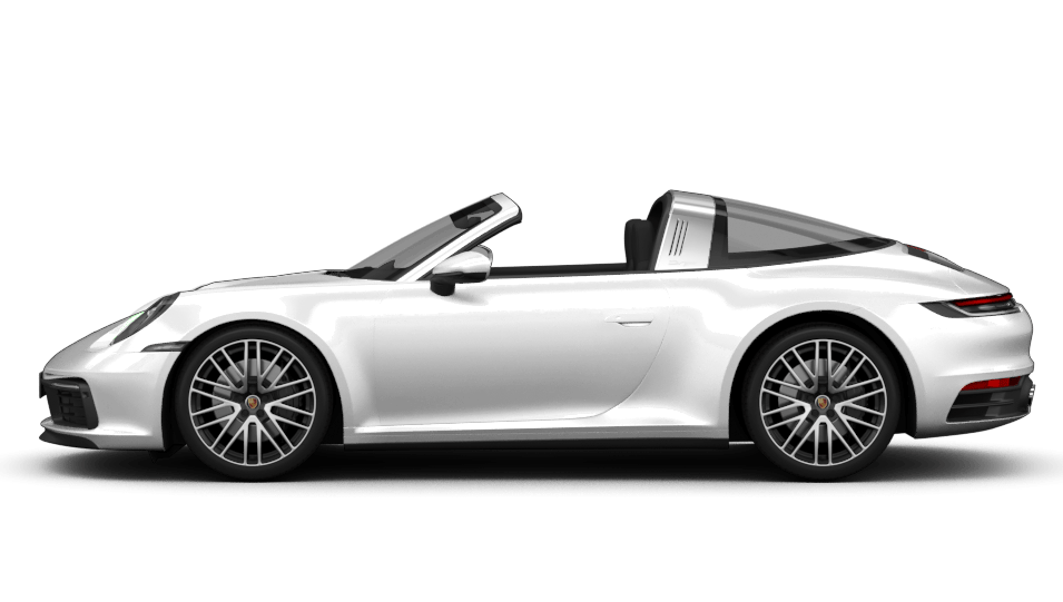Porsche 911 Targa 4 in Weiß