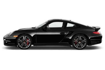 Porsche 997 in Schwarz