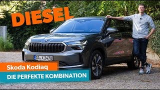 Škoda Kodiaq mit Auto-Journalist Peter. R. Fischer