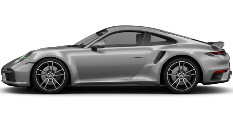 Porsche 911 Turbo Coupe in Grau
