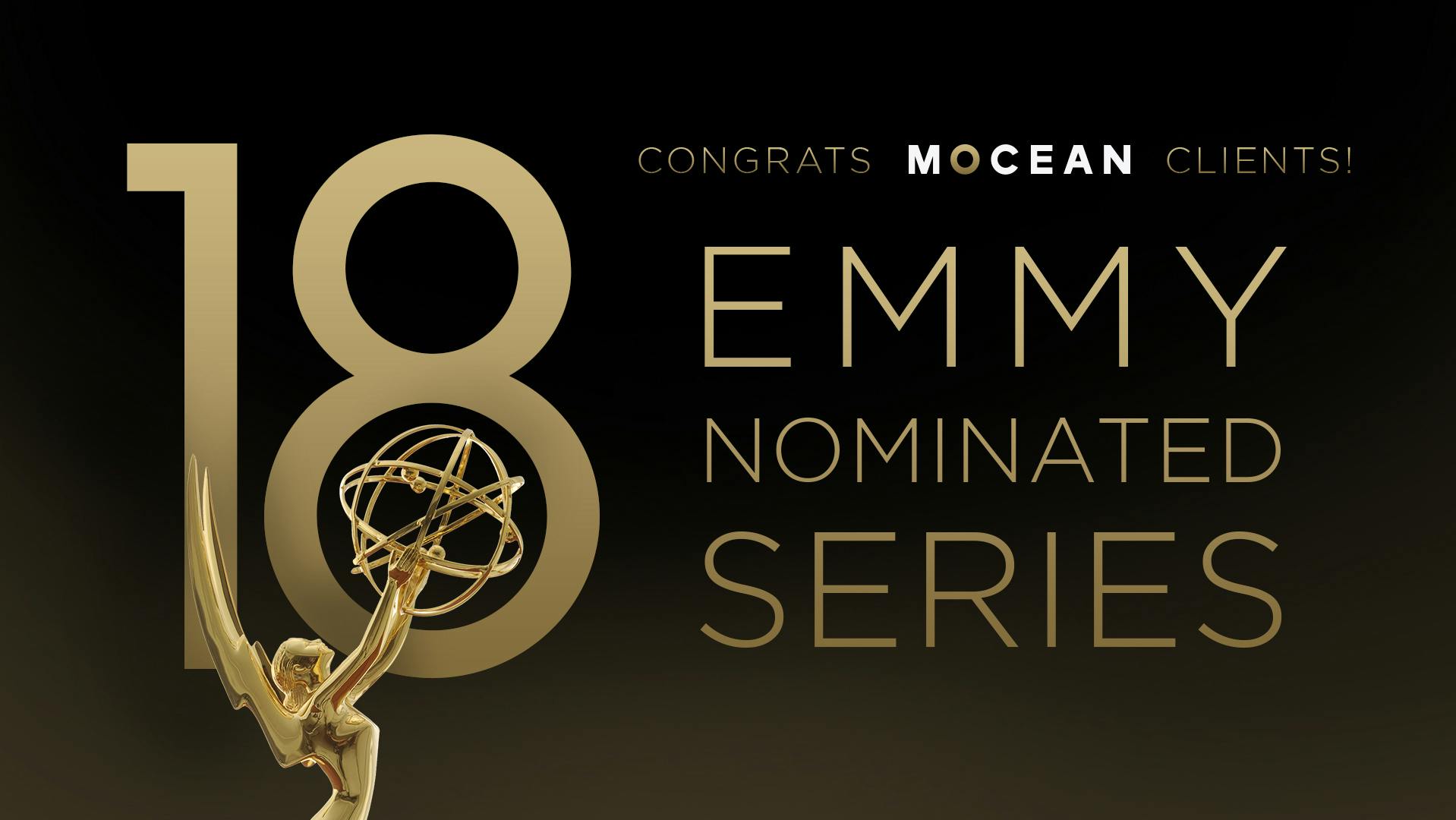 Congrats to our Clients on Their Primetime Emmy Nominations! hero image