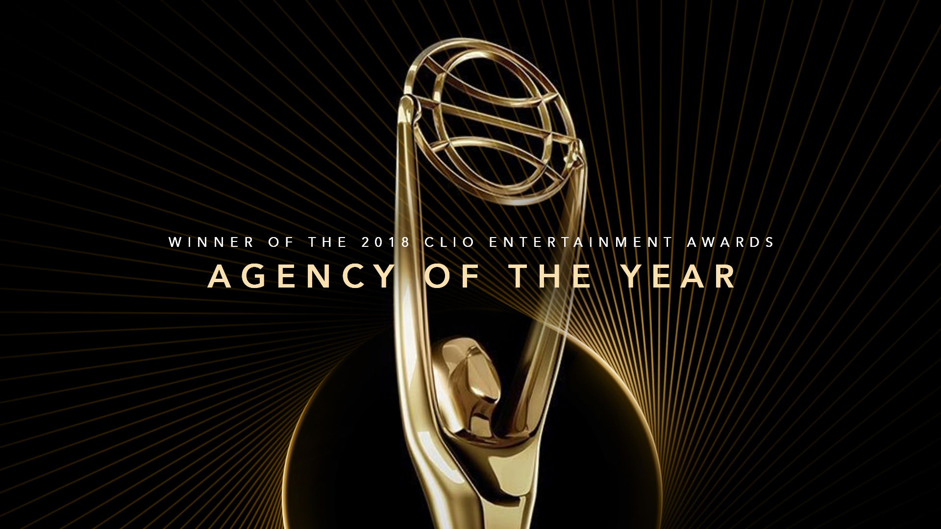 MOCEAN WINS AGENCY OF THE YEAR AT THE 2018 CLIO ENTERTAINMENT AWARDS hero image