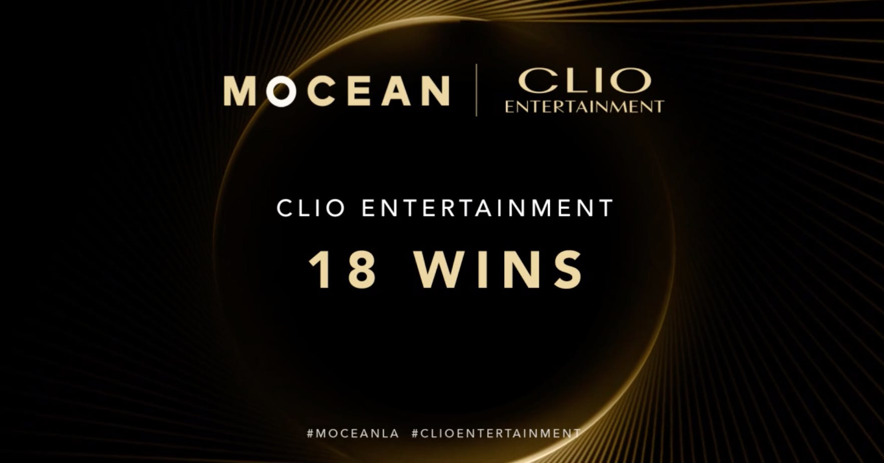 MOCEAN Takes Home 18 Wins From the 2019 CLIO Entertainment Awards hero image
