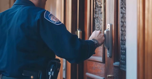 police raid