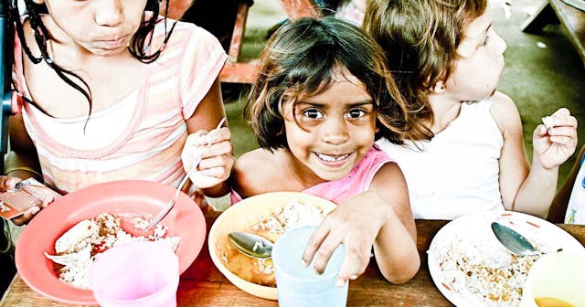 feeding the hungry