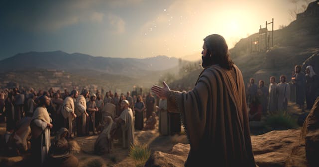 jesus speaking