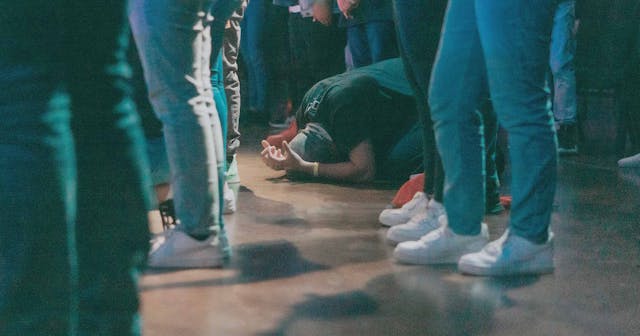 kneeling