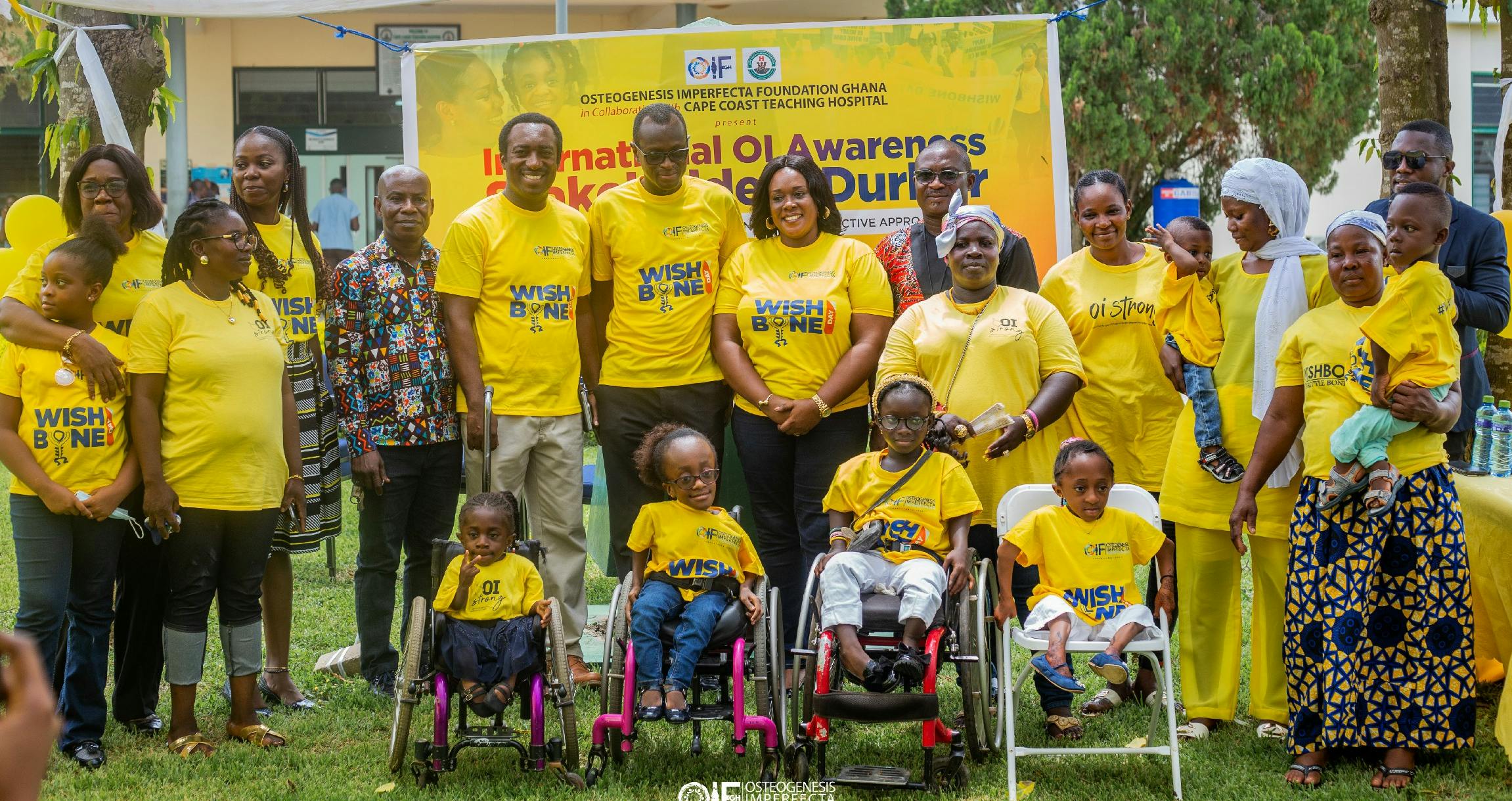 Engen Ghana supports the Osteogenesis Imperfecta Foundation Ghana 