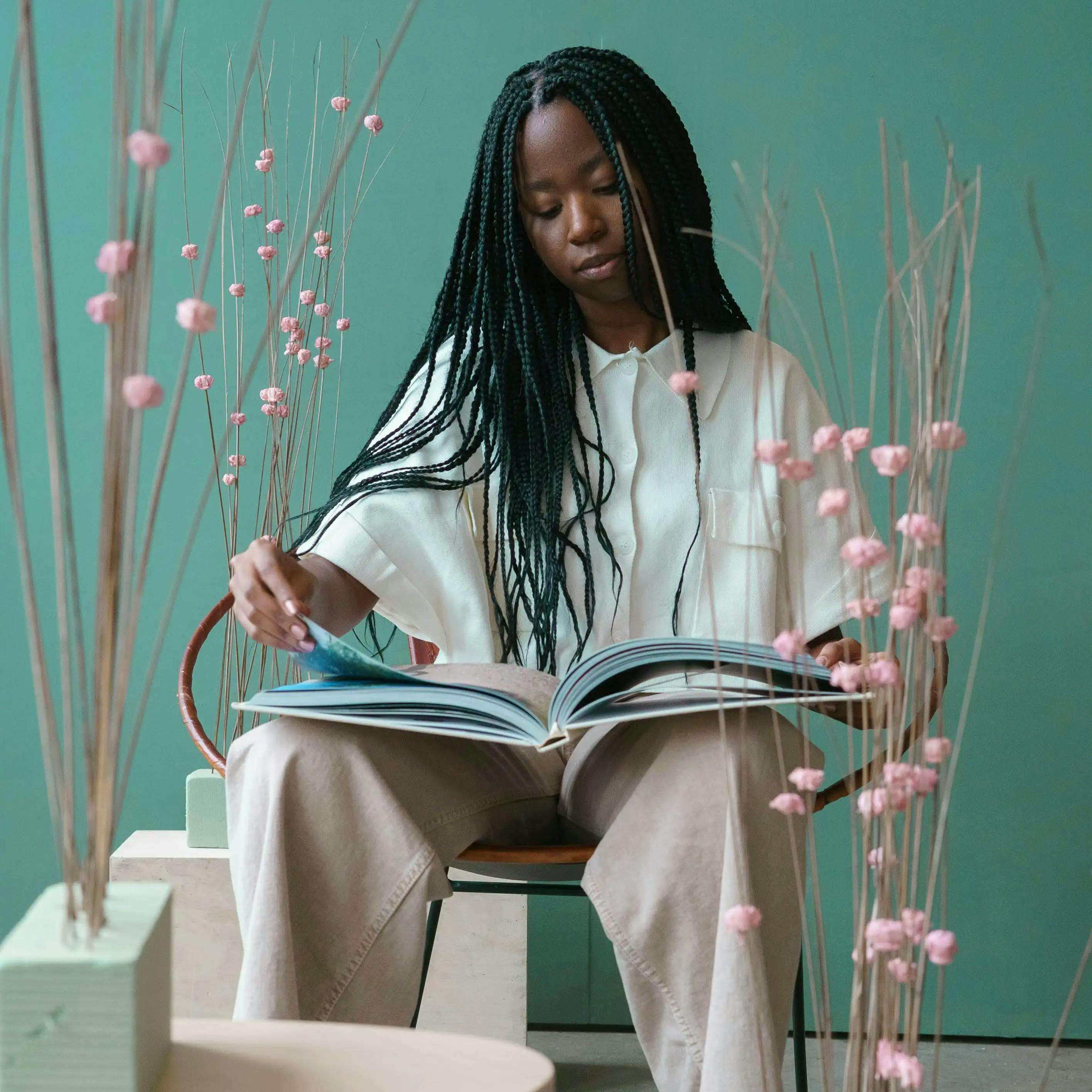 girl reading