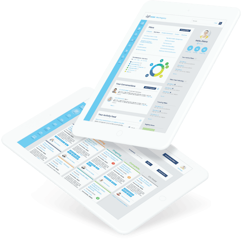 Modus telehealth solutions showing on a tablet