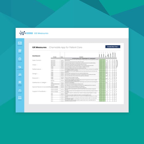 NODE site screen