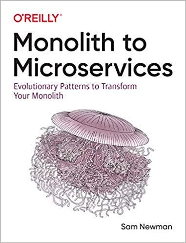 Cover of Monolith to Microservices