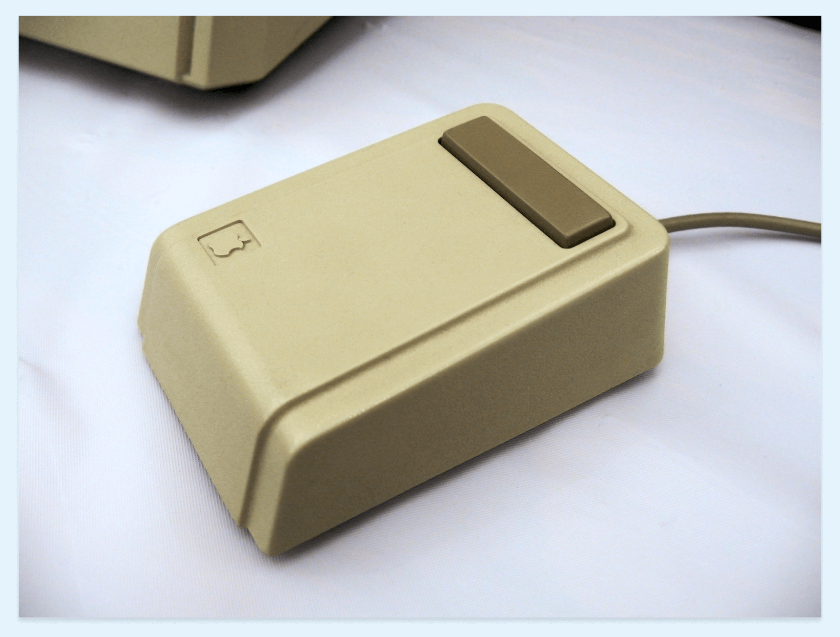 Apple’s “Lisa” mouse circa 1983