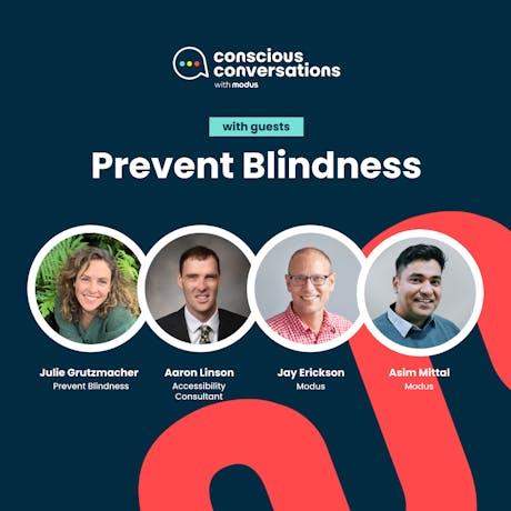 Conscious Conversations with Prevent Blindness promo