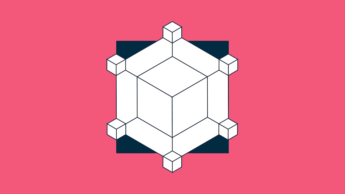 Illustration of a network of individuals connected digitally