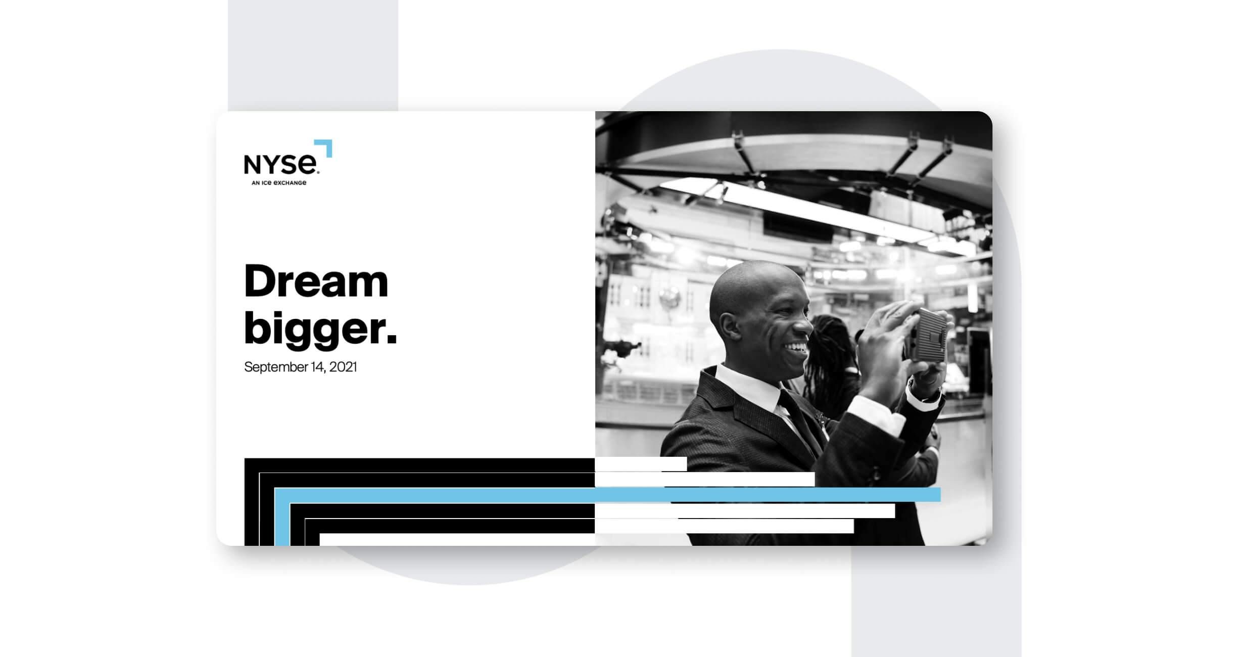 NYSE Dream Bigger screenshot