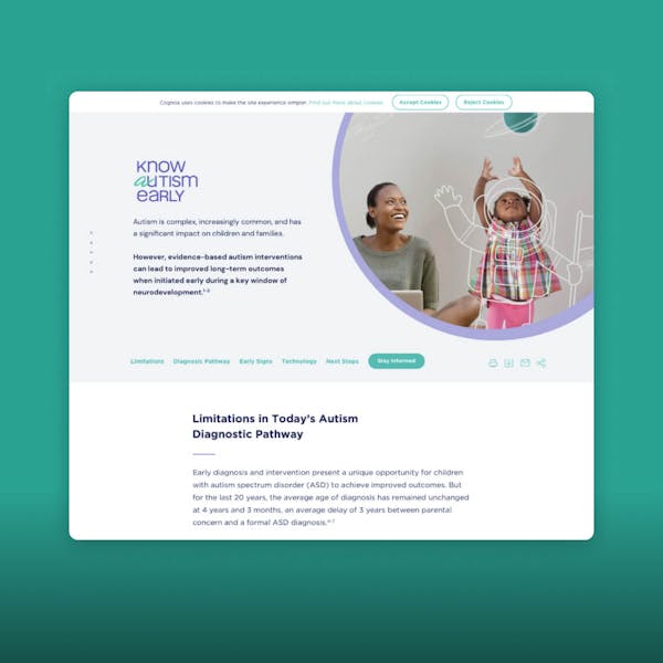 Leading the way for early autism diagnosis