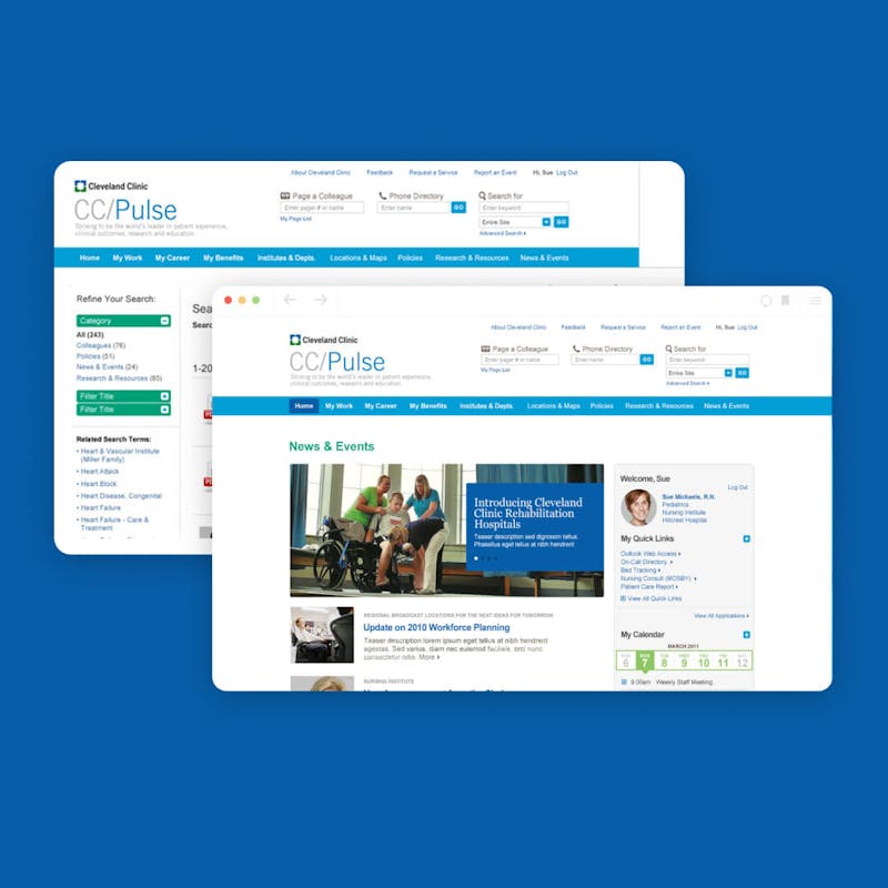 Product Interface in tablet screens