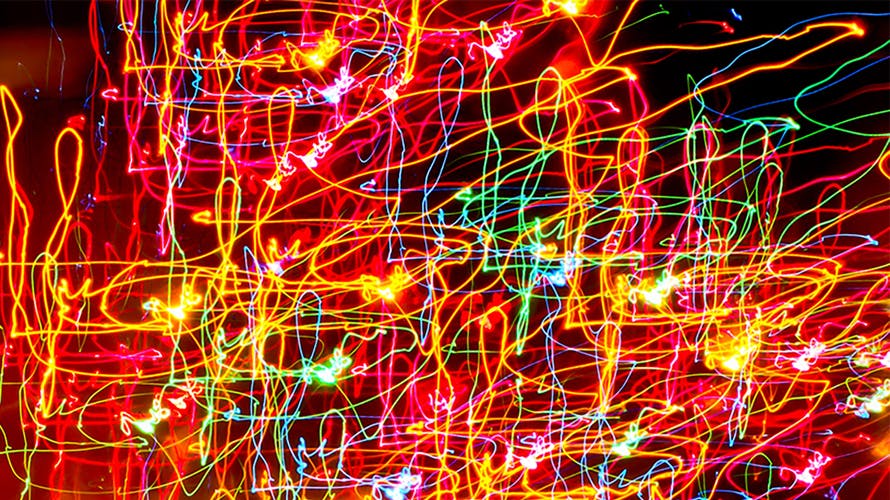 Colored lights