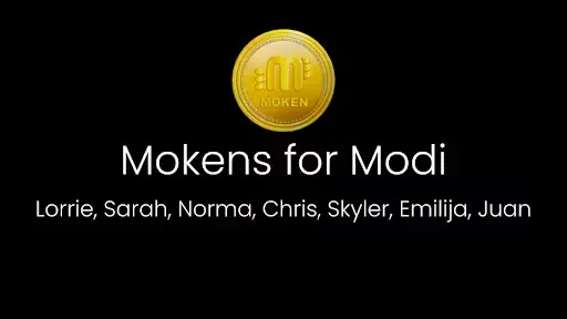 Mokens for Modi Prototype design