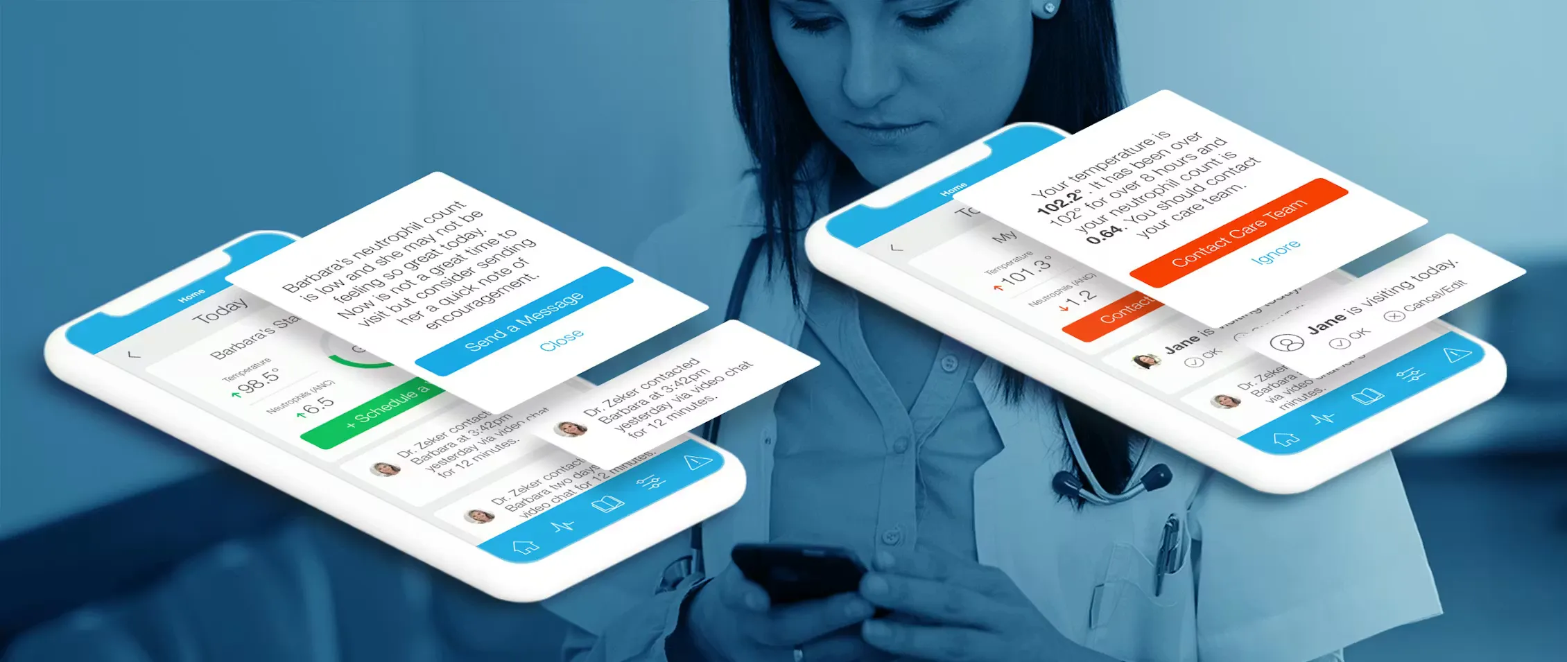Mobile KeyMoment screens