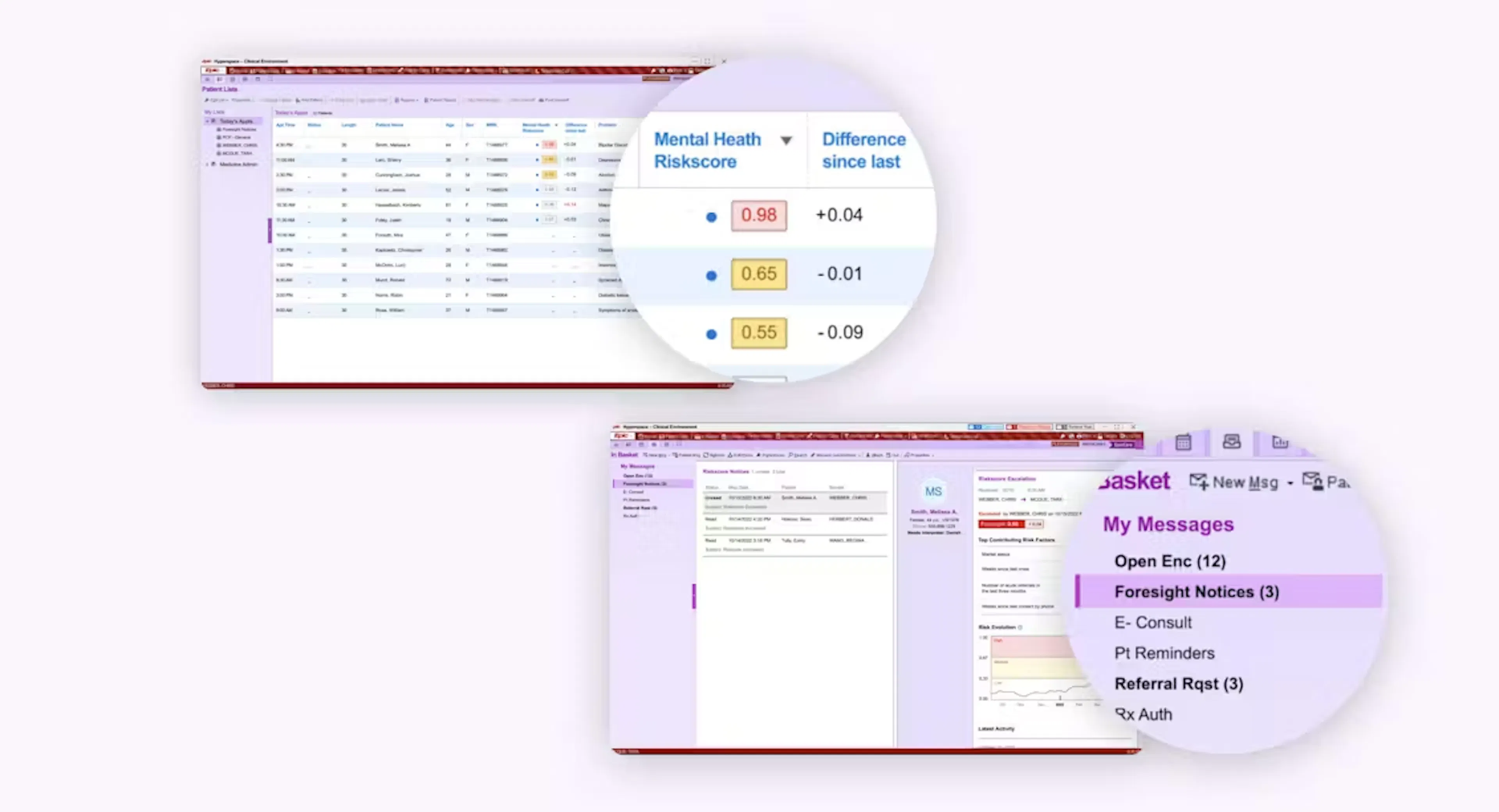 Multiple Koa interface screens