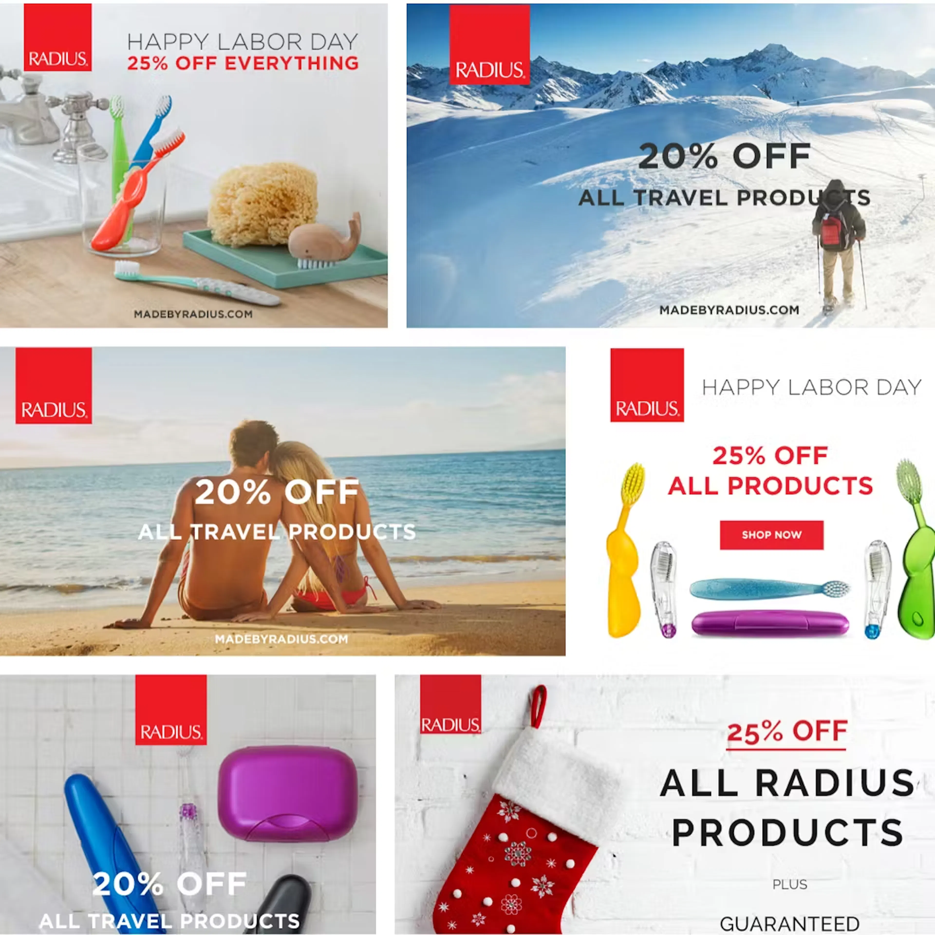 Different Radius discount ads