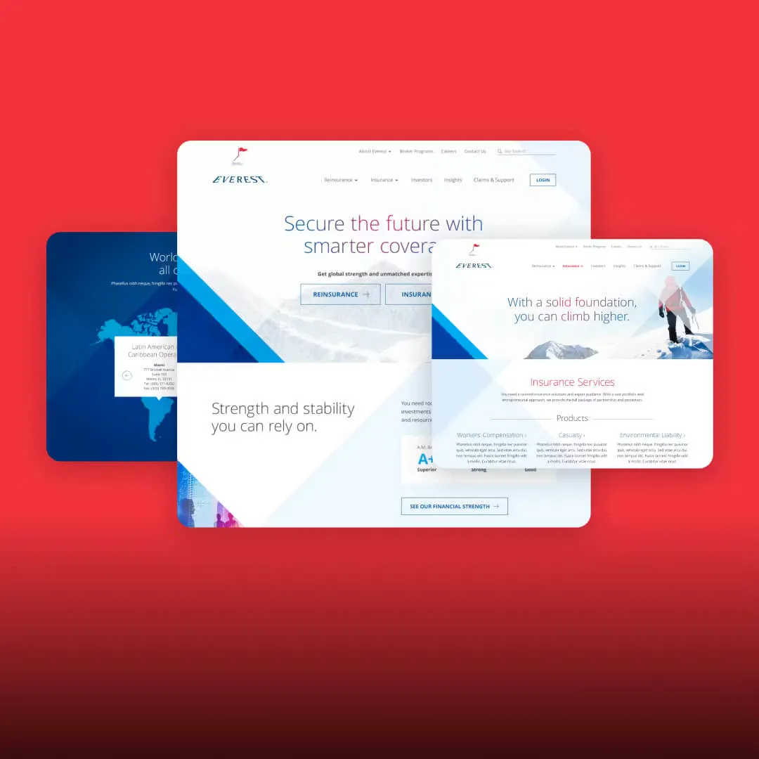 Everest site on tablets