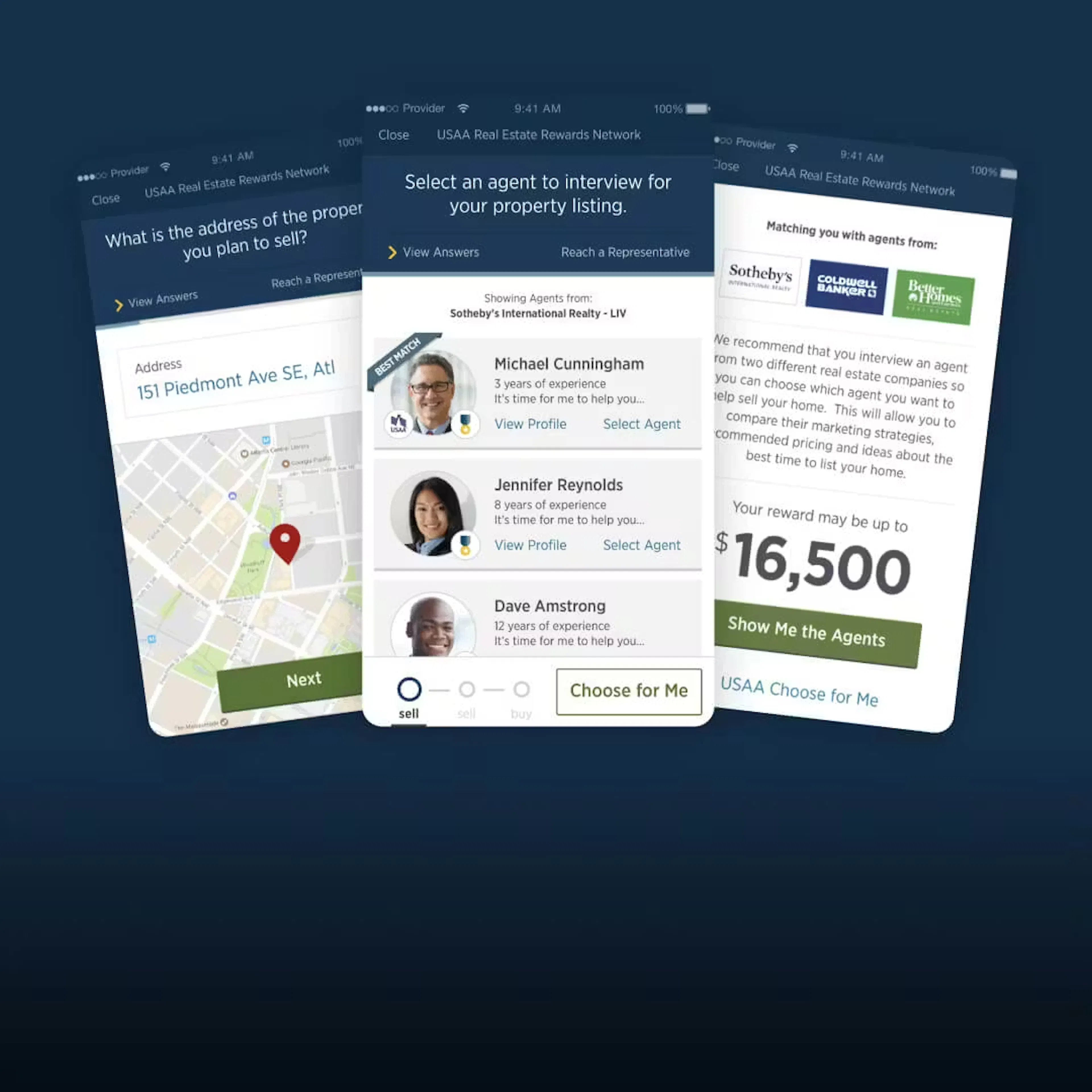 phone with USAA site screens