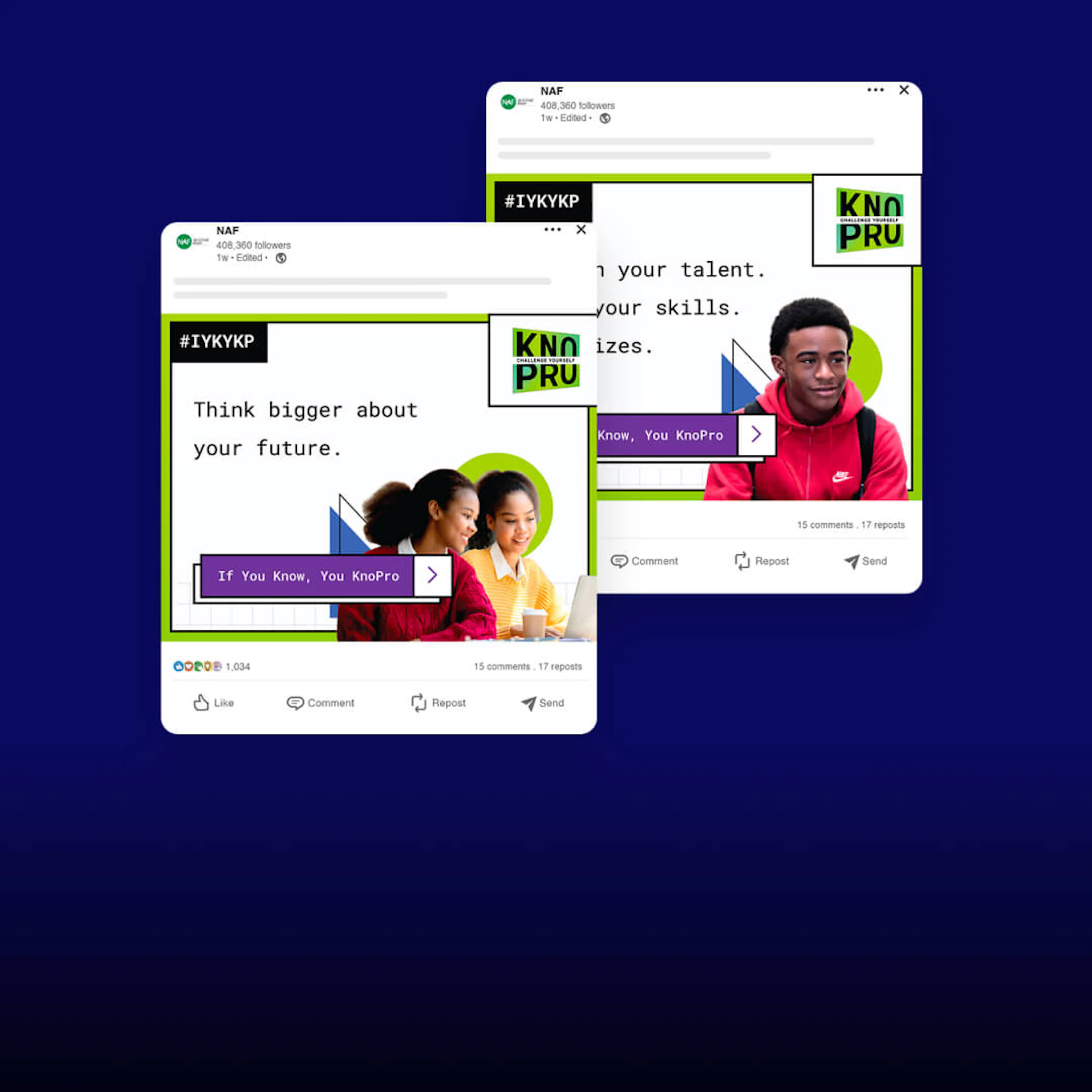 Collage of KnoPro screenshots