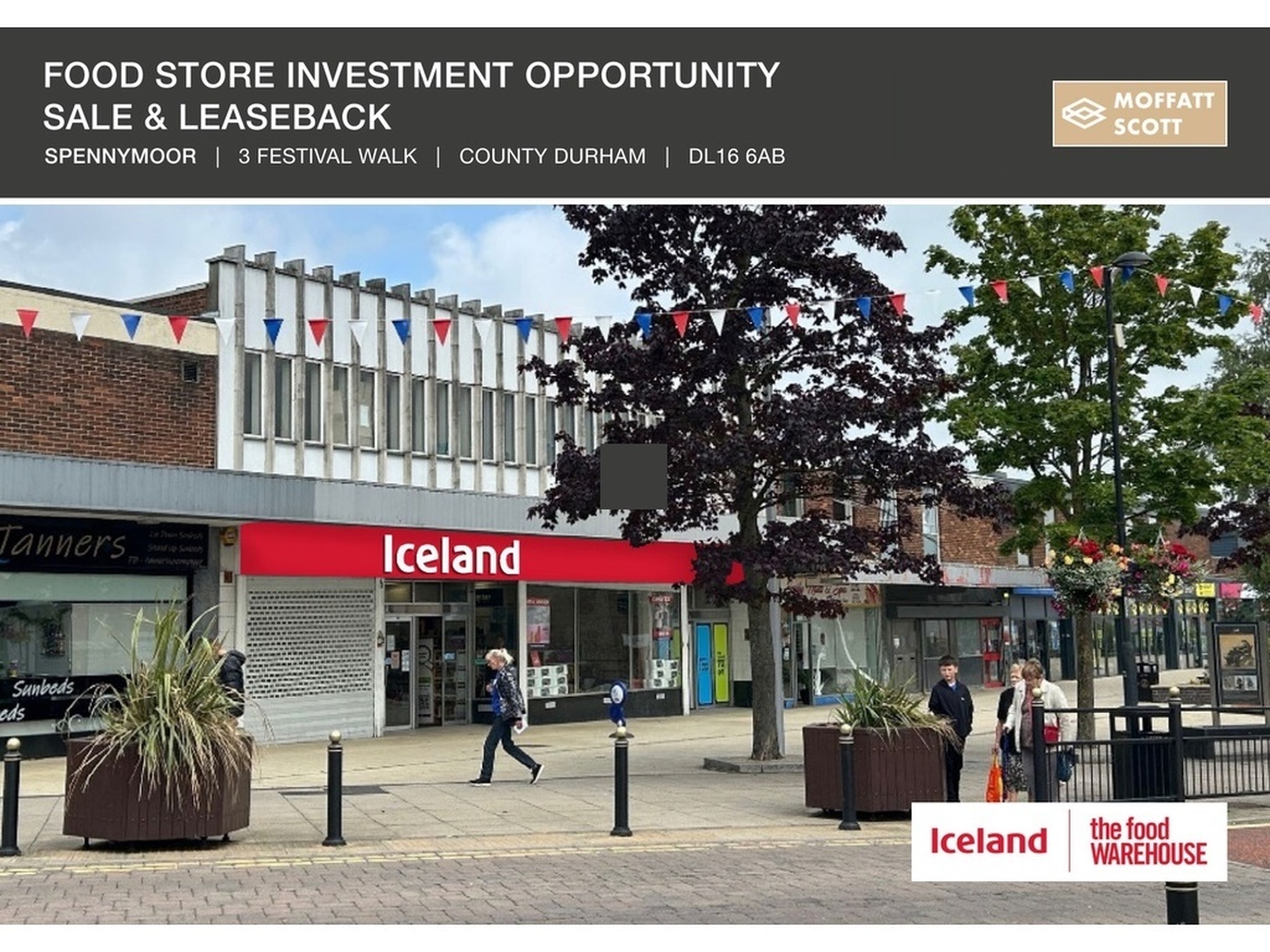 Iceland, 3 Festival Walk, Spennymoor - Sale & Leaseback