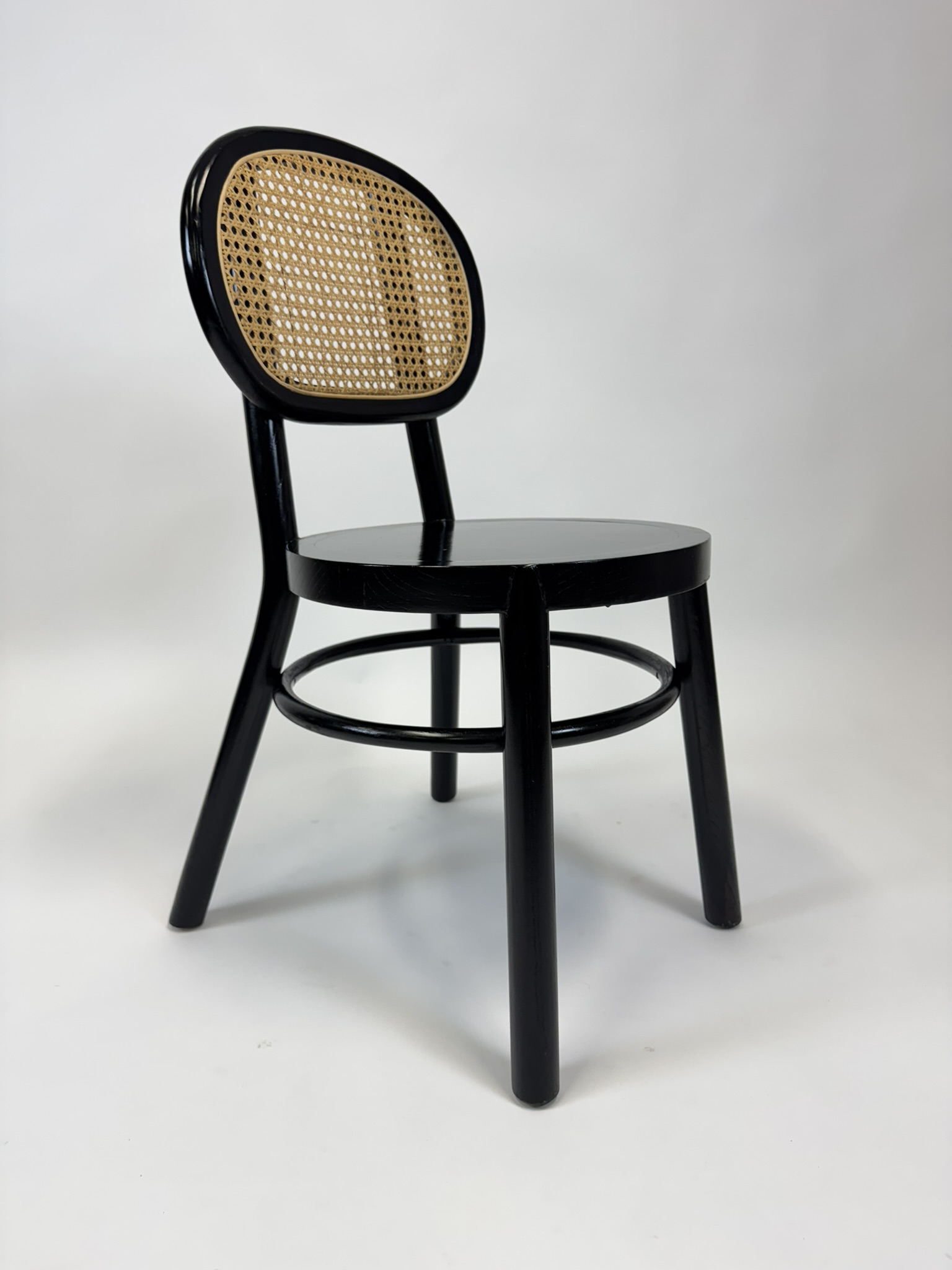 Židle s ratanovým opěradlem - 20 kusů